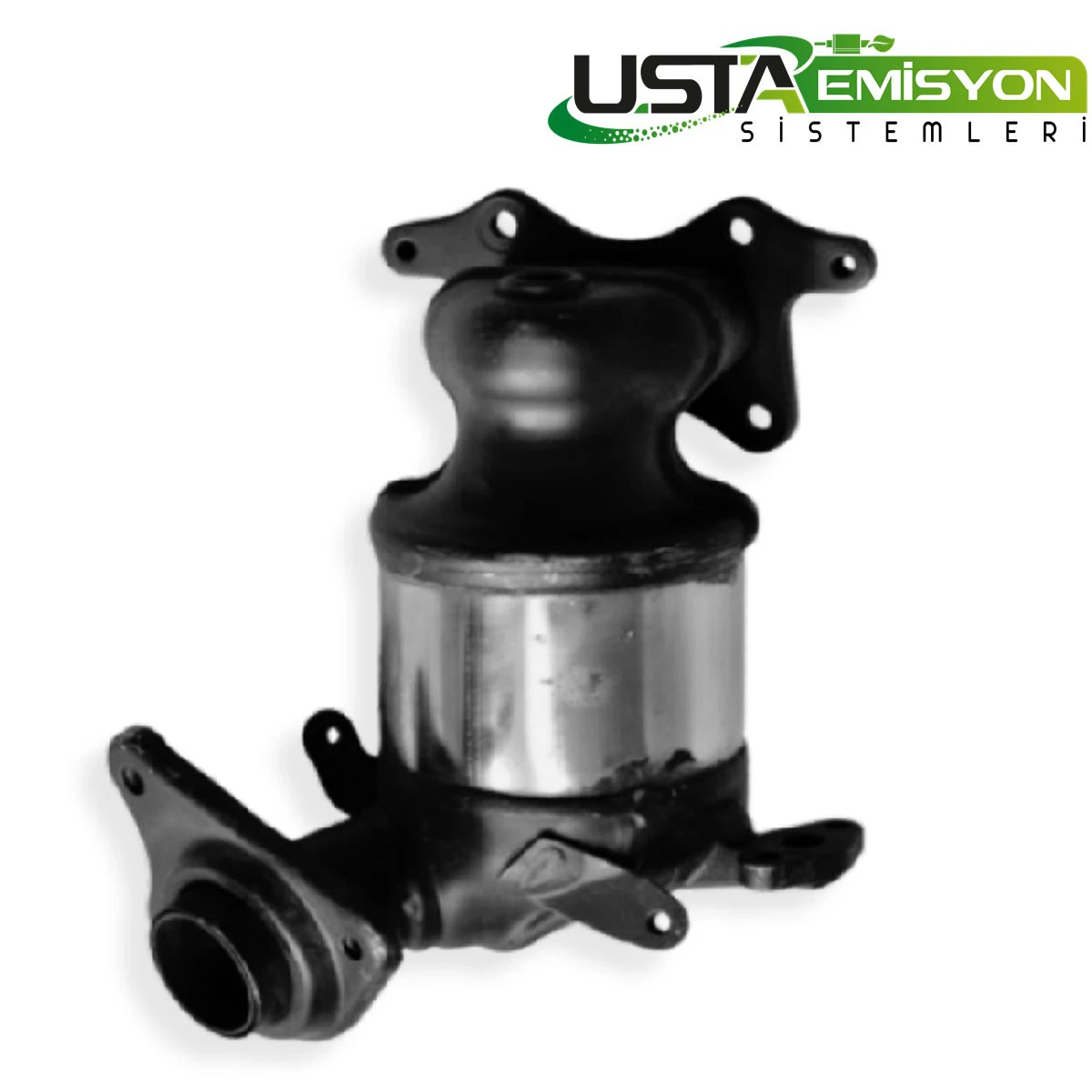 Honda Jazz – 1.2i / 1.4i i-VTEC 16V Katalizör / Katalitik Konvertör – L12B1 / L12B2 / L13Z1 / L13Z2 Motor – OEM 18190-RB0-G00 – 2008–2010 Euro 4