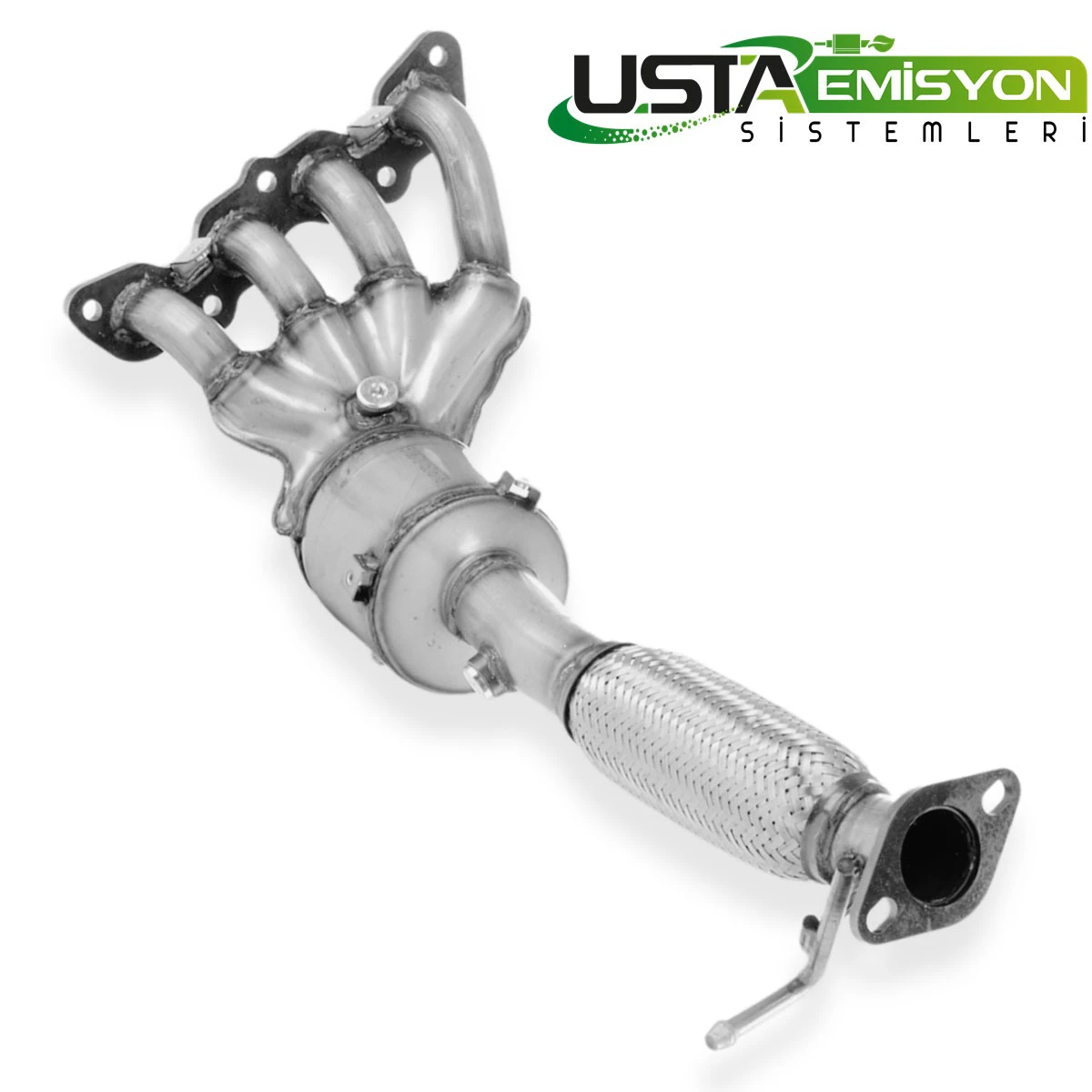 Ford Focus / C-Max – 1.4i / 1.6i 16V Katalizör / Katalitik Konvertör – ASDA / HWDA / HXDA Motor – OEM 1332771 / 1674686 / 36000004 – 2007–2010 Euro 4