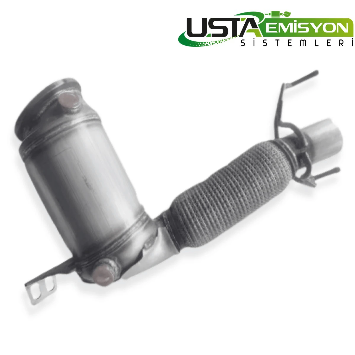 BMW 220i / BMW 225i / BMW 225Xi / BMW X1 20Si / BMW X1 20Xi / BMW X1 25Xi / BMW X2 Si – 2.0i Katalizör (Katalitik Konvertör) – B48A20A / B48A20B / B42S20A Motor – F45 F46 F48 F39 – 2014+ – OEM 18327634632, 18327634641