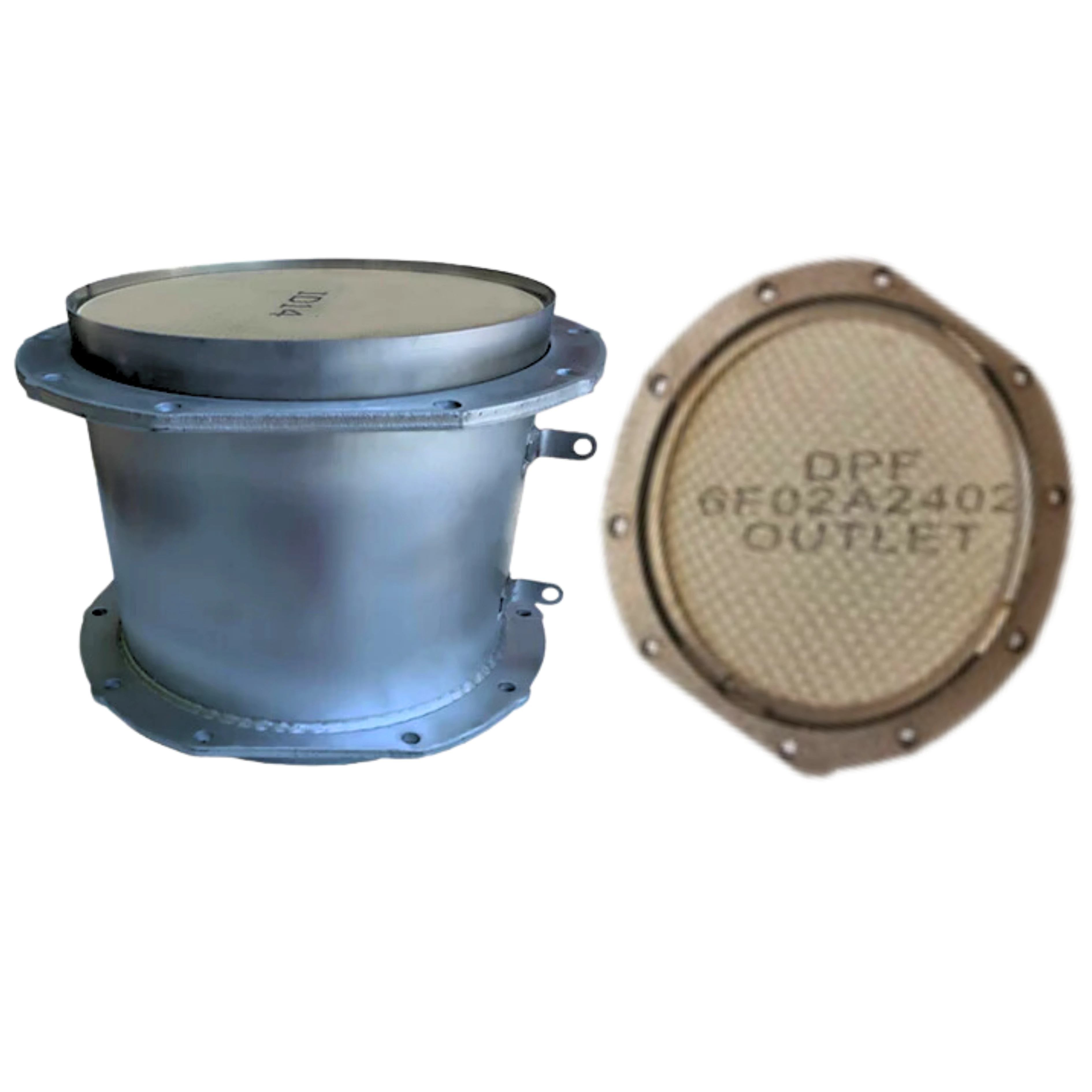 ISUZU Ağır Vasıta Dizel Partikül Filtresi (DPF) Taşı 225x200 – OEM 897608057, 898008781, 898152563